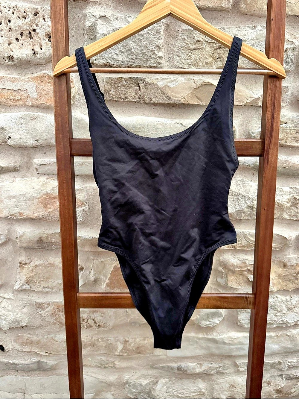 SKIMS Scoop Neck One-Piece Swimsuit